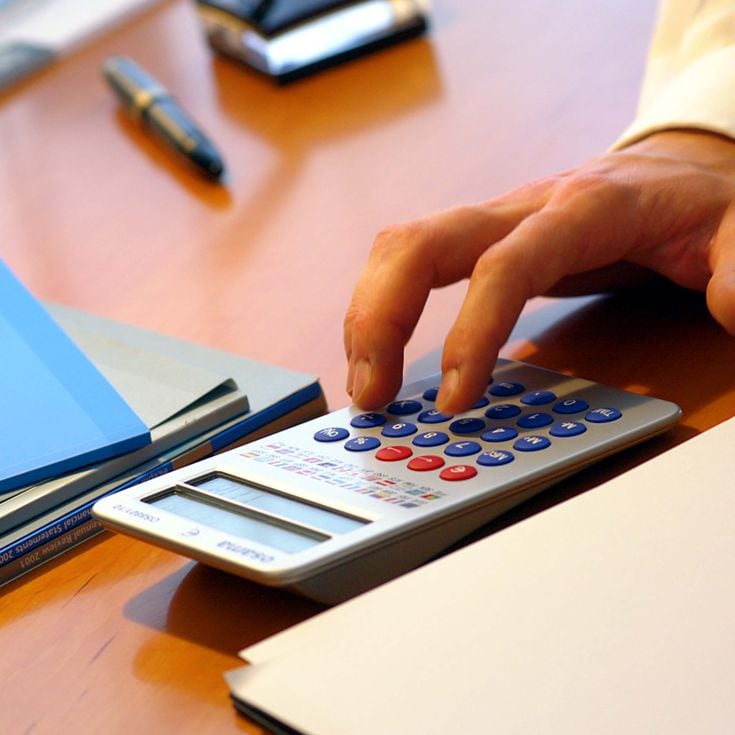 MANAGER SCRIVANIA UFFICIO CONTABILITA' CALCOLATRICE