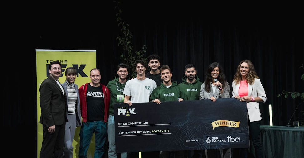 L’app milanese Finanz vince la Startup Competition di To The Peak 2026 L’app milanese Finanz vince la Startup Competition di To The Peak 2026