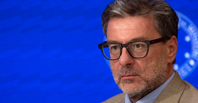 Il ministro dell’Economia Giancarlo Giorgetti (Ansa)