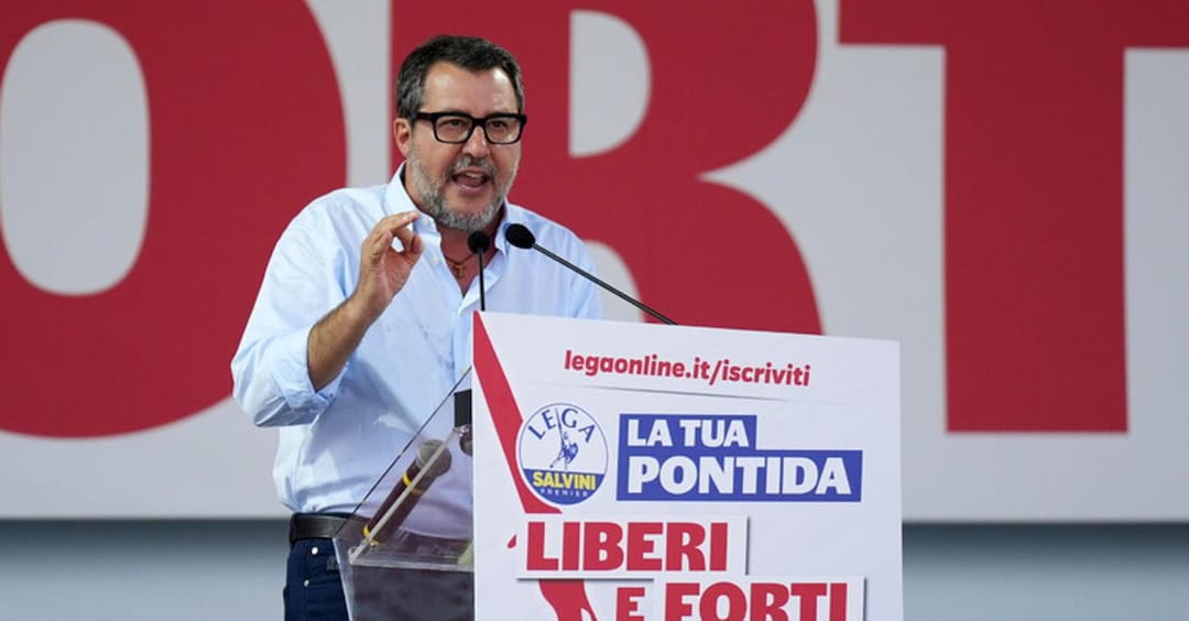 Matteo Salvini heads to the Pontida rally: focus on pensions and security