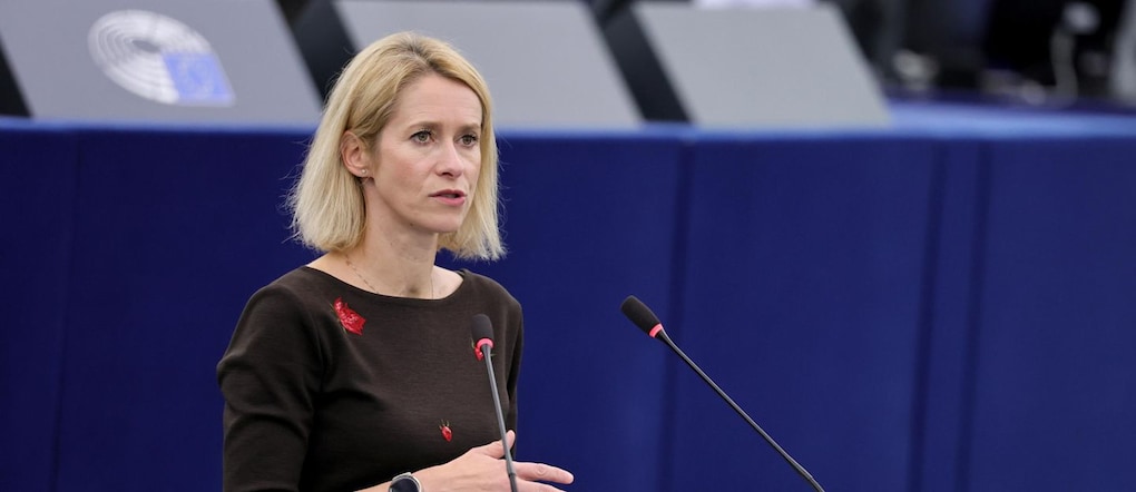 L’Alta Rappresentante dell’Unione per gli affari esteri e la politica di sicurezza Kaja Kallas. EPA/RONALD WITTEK EPA