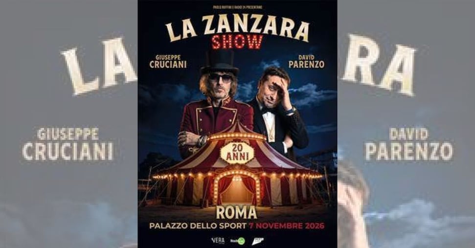 Da programma cult a fenomeno live:  La Zanzara festeggia 20 anni nei palazzetti d’Italia