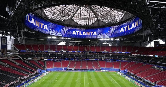 Soccer Football - FIFA World Cup 2026 - Semi Final - England v Argentina - Atlanta Stadium, Atlanta, Georgia, U.S. - July 15, 2026 General view inside the stadium before the match IMAGN IMAGES via Reuters/Dale Zanine IMAGN IMAGES via Reuters