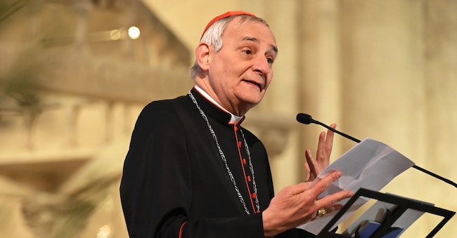 MATTEO MARIA ZUPPI PRESIDENTE DELLA CEI E ARCIVESCOVO DI BOLOGNA IMAGOECONOMICA