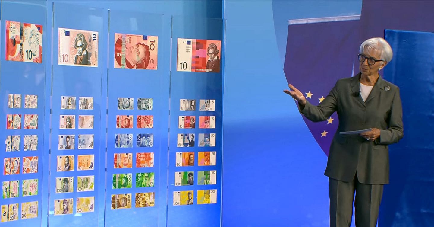 Ultima chiamata per votare sulle nuove banconote in euro: l’appello di Lagarde