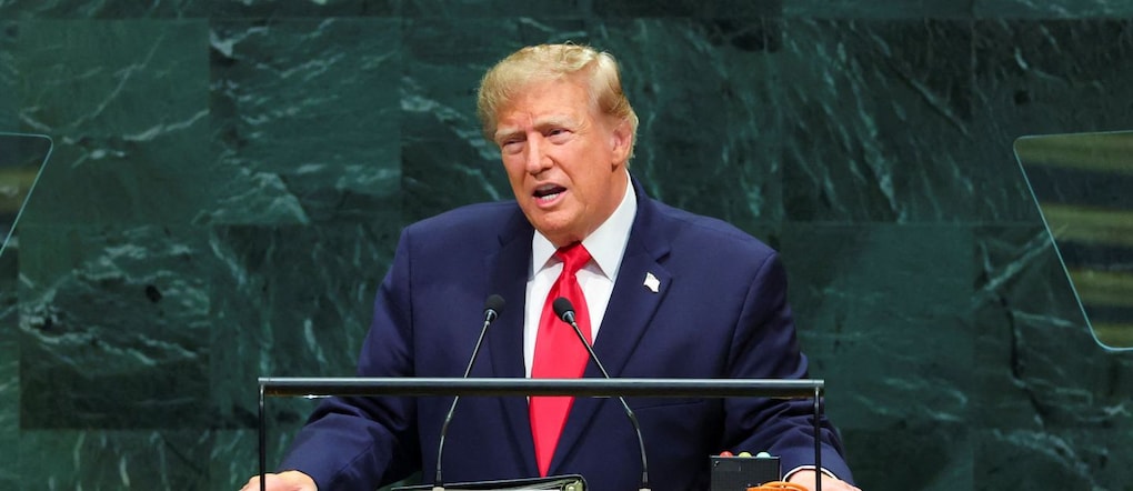 Il presidente degli Stati Uniti Donald Trump parla all’81ª Assemblea Generale delle Nazioni Unite presso la sede dell’Onu a New York, Stati Uniti, il 22 settembre 2026. REUTERS/MIKE SEGAR