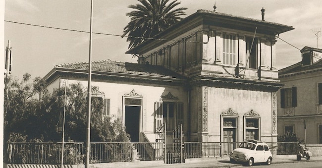 Villa Carli negli anni ’60, a tutt’oggi sede di Confindustria Imperia