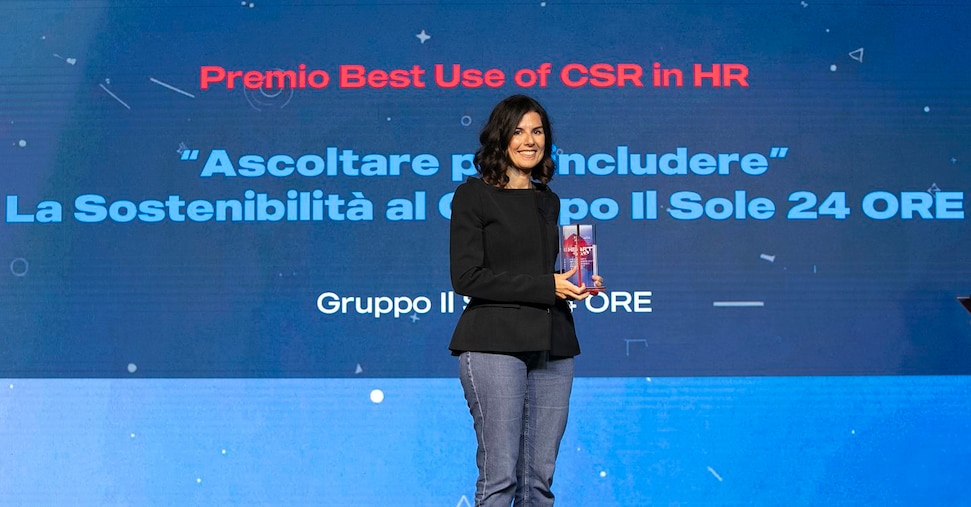 Il Gruppo Il Sole 24 Ore riceve l’HEART Award 2026 per il miglior utilizzo della Corporate Social Responsability in ambito HR