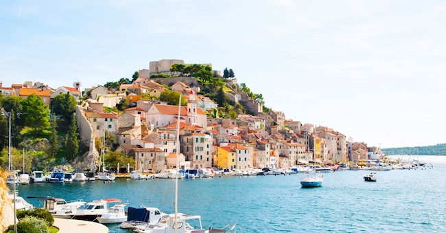 View of the Šibenik town, Dalmatia, Croatia Kite_rin / Shutterstock