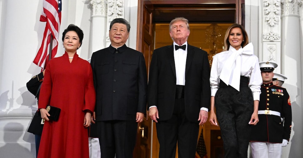 Alla cena per Xi il gotha dell’industria tech Usa: Musk, Huang,  Altman. Le first lady rubano la scena