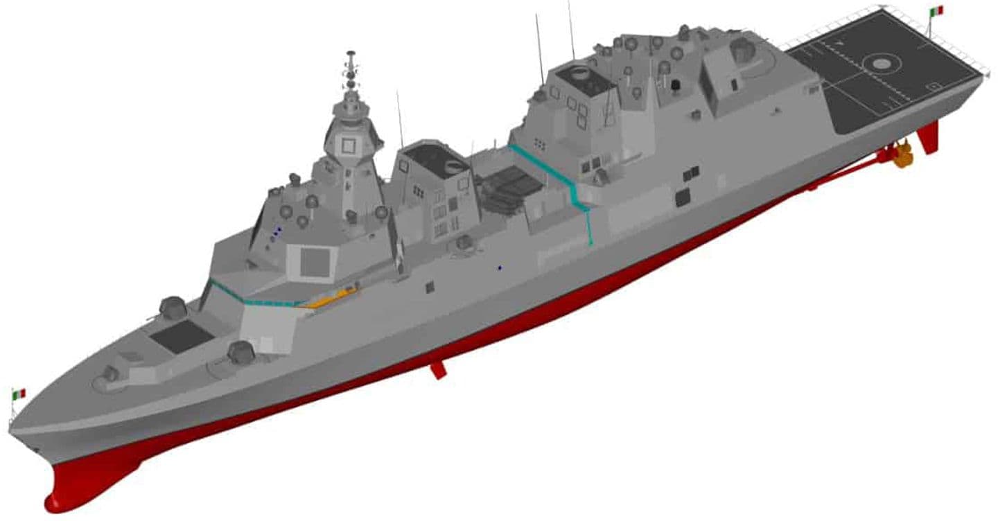 Contratto per due cacciatorpedinieri Ddx di nuova generazione: ecco le navi da guerra “pensanti”