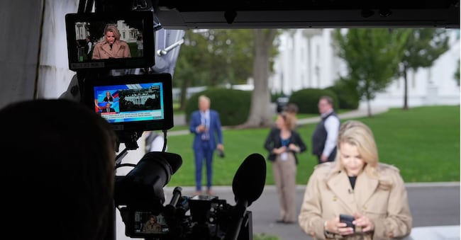 CNN Senior Reporter Betsy Klein reports from the White House, Thursday, Sept. 24, 2026, in Washington. (AP Photo/Alex Brandon) Australian Broadcasting Corporation