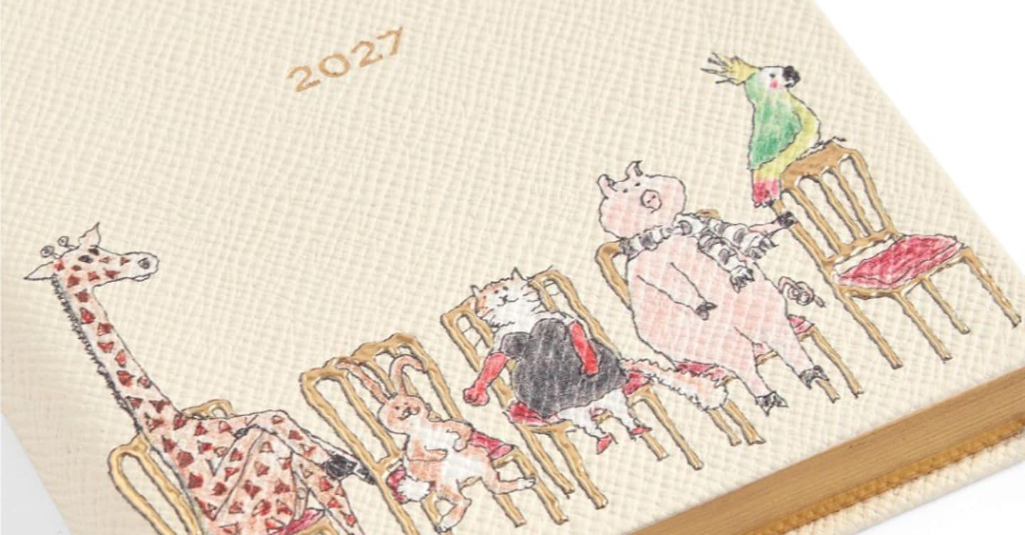 Smythson celebra gli animali fantastici di Grace Coddington