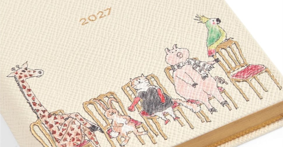 Smythson celebra gli animali fantastici di Grace Coddington Smythson celebra gli animali fantastici di Grace Coddington