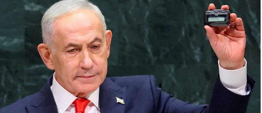 Il premier israeliano Benjamin Netanyahu all’Onu REUTERS/Mike Segar REUTERS