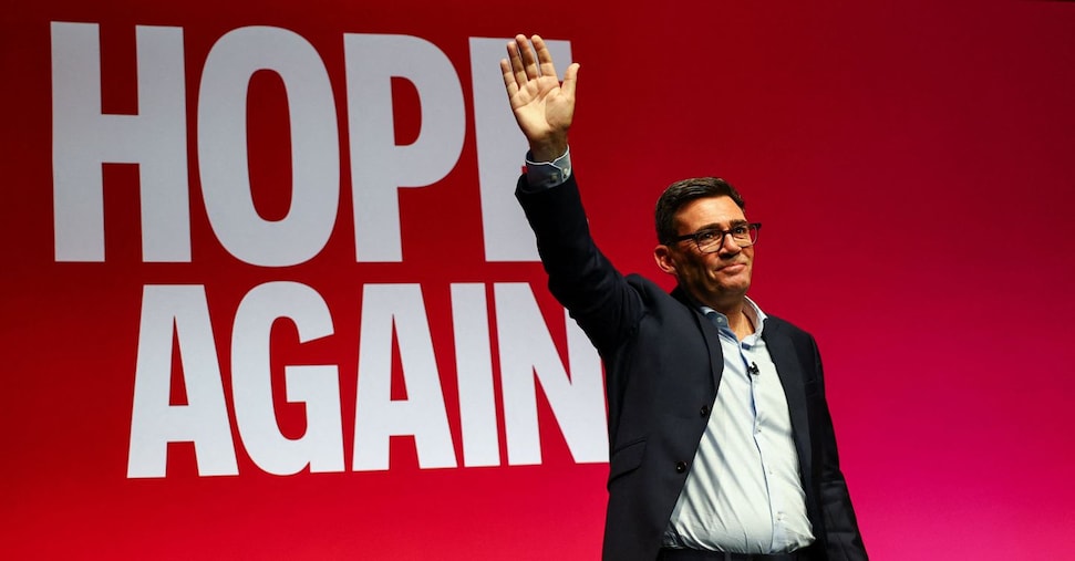 “Hope again”, l’appello di Burnham agli inglesi tra stop alle privatizzazioni e riforma del welfare