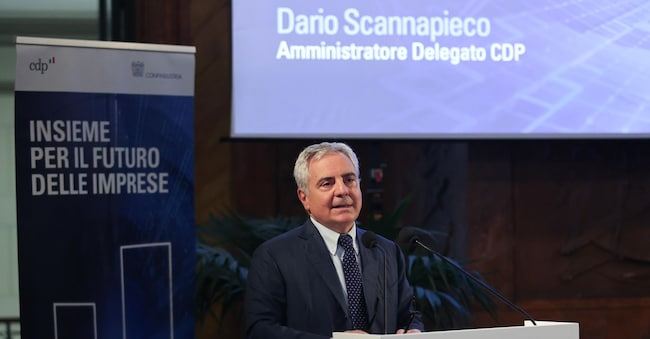 Dario Scannapieco, amministratore delegato di Cdp ANSA