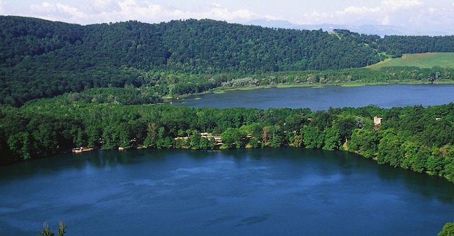 I due laghi vulcani del Vulture in Basilicata