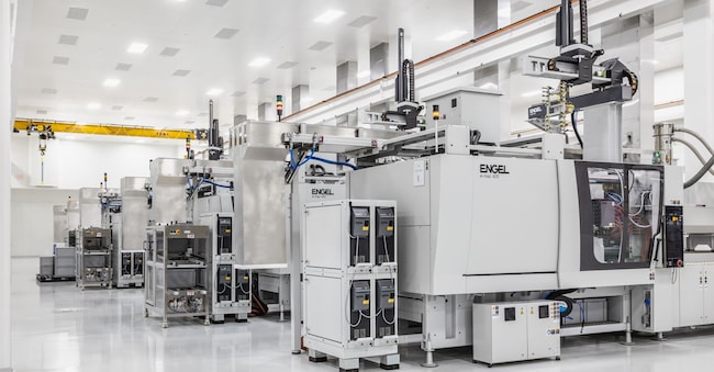 Impianto per le produzioni DDS presso lo stabilimento di Fishers, Indiana