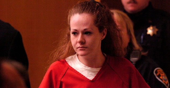 Christa Pike in tribunale in una foto del 2007 via REUTERS