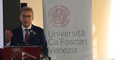 Venezia, 01/10/26 - nuovo rettore a Ca'Foscari, il rettore Marco Sgarbi - conferenza stampa con i nuovi prorettori
©Marco Sabadin/Vision ©Marco Sabadin/Vision