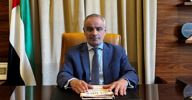 L’ambasciatore degli Emirati Arabi Uniti in Italia, Abdulla Ali Al Subousi