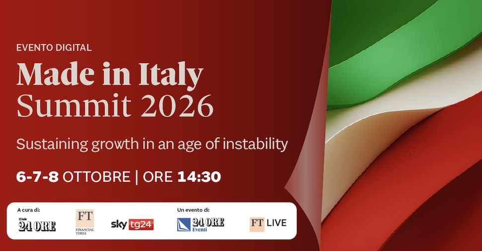 Made in Italy Summit 2026: crescita, competitività ed export al centro della settima edizione Made in Italy Summit 2026: crescita, competitività ed export al centro della settima edizione