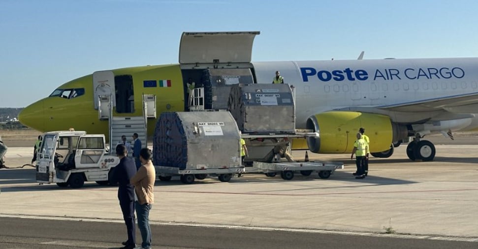 Puglia, debutta l’aero cargo Taranto Grottaglie per l’agroalimentare del Sud