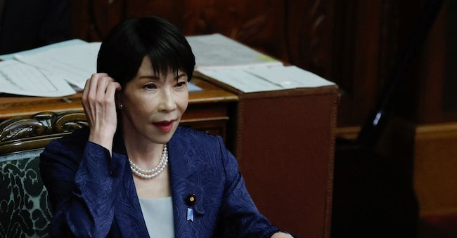 Il primo ministro giapponese Sanae Takaichi  REUTERS/Kim Kyung-Hoon