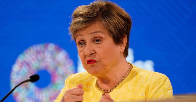 Kristalina Georgieva, direttrice generale del Fondo Monetario Internazionale (REUTERS) REUTERS