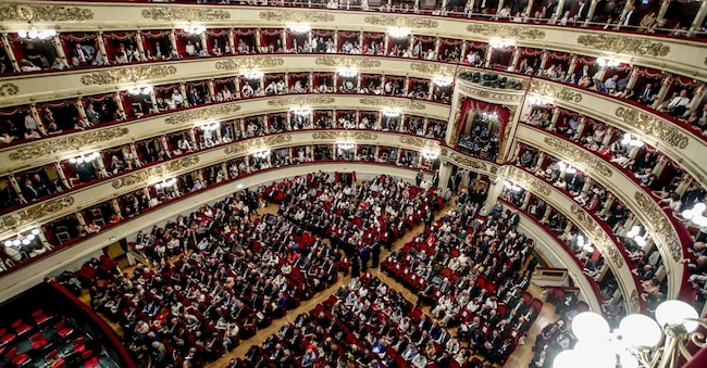 Teatro alla Scala a Milano. (Ansa)