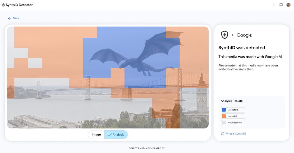 Google apre a tutti SynthID Detector per riconoscere immagini, video e audio generati dall’Ai Google apre a tutti SynthID Detector per riconoscere immagini, video e audio generati dall’Ai