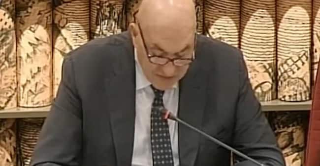 Il ministro della Difesa Guido Cosetto è intervenuto in audizione davanti alle Commissioni Esteri e Difesa di Camera e Senato sull’attacco alla base di Ta’if e sulla presenza di militari italiani in Arabia Saudita  Fermo immagine tratto dalla diretta streaming della Camera