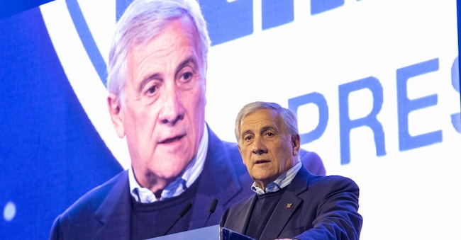 Il segretario di Forza Italia e ministro degli Esteri Antonio Tajani. LAPRESSE