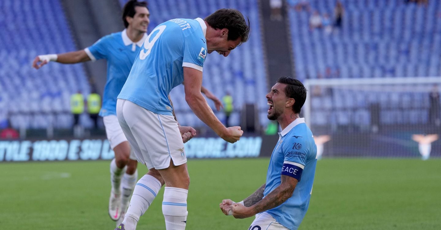 La Lazio raggiunge in vetta l’Inter. Milan e Juve non decollano La Lazio raggiunge in vetta l’Inter. Milan e Juve non decollano