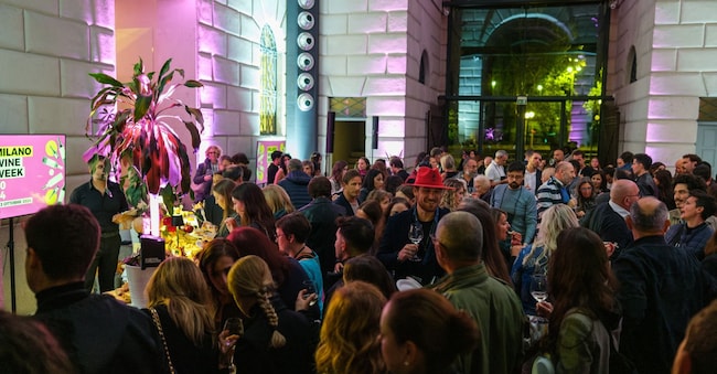 Un evento di una delle passate edizioni della Milano Wine Week