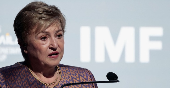 La direttrice generale dell’Fmi, Kristalina Georgieva (REUTERS) REUTERS