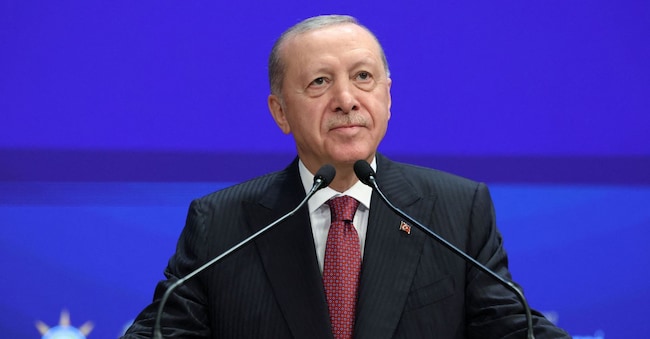 Il presidente turco Recep Tayyip Erdogan  Mustafa Kamaci/Ufficio stampa presidenziale/Foto fornita tramite REUTERS