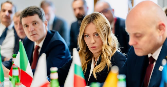 GIORGIA MELONI PREMIER CONSIGLIO EUROPEO 7146