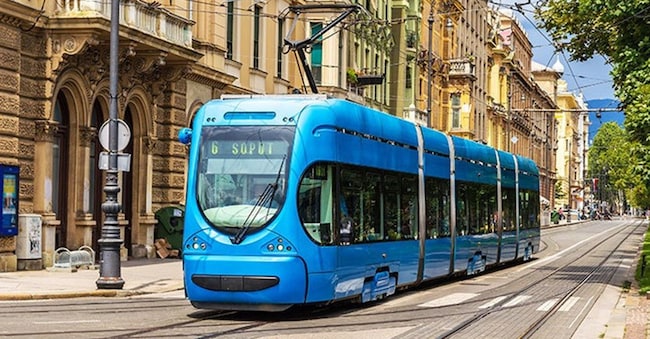 Tramvaj - (credit Visitzagreb)