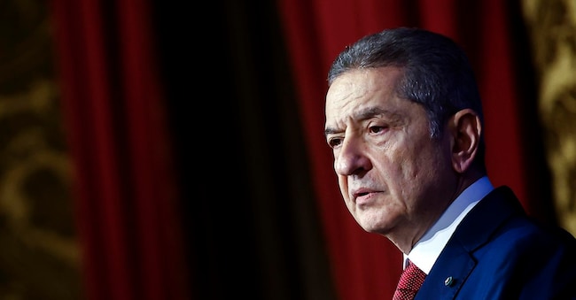 Il governatore della Banca d'Italia Fabio Panetta durante la presentazioni delle Considerazioni finali in occasione della pubblicazione della Relazione annuale sul 2025 presso Palazzo Koch, Roma, 29 maggio 2026. ANSA/ANGELO CARCONI ANSA
