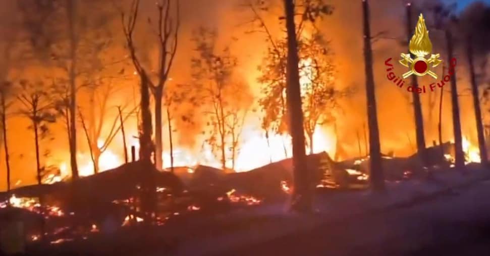 gli incendi nel 2026 hanno gi224 distrutto un territorio grande quasi come roma