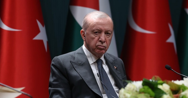 Il presidente turco Recep Tayyip Erdogan EPA/NECATI SAVAS