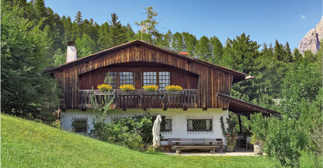Uno chalet a Cortina d’Ampezzo