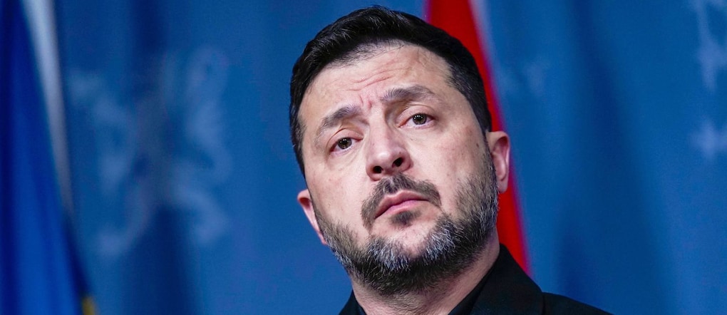 Il presidente ucraino Volodymyr Zelensky interviene durante una conferenza stampa martedì 20 ottobre 2026 a Oslo, in Norvegia.  (Lise Åserud/NTB Scanpix via AP) APN