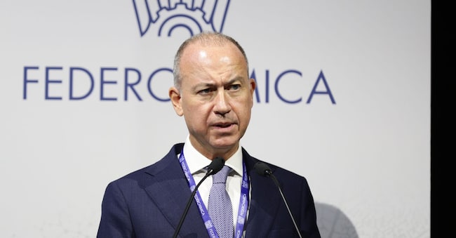 Il presidente di Federchimica Francesco Bruzzella IMAGOECONOMICA