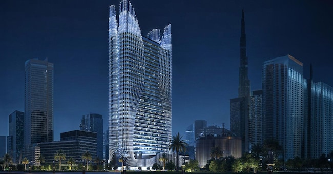 il Binghatti Skyhall di Dubai