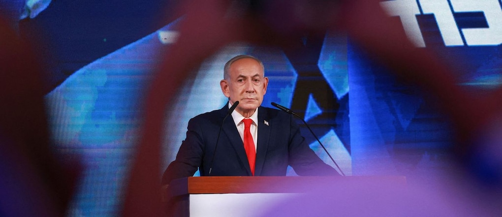 Il primo misistro israeliena e leader del partito Likud Benjamin Netanyahu. REUTERS/Ronen Zvulun     TPX IMAGES OF THE DAY REUTERS