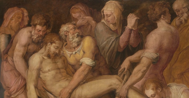 Giorgio Vasari, «Trasporto di Cristo al sepolcro», 1540-1545