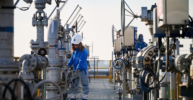 Il sito di stoccaggio gas di Stogit (Snam) a Bordolano